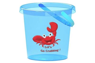 Opakowanie Wiaderko do piasku transparentne 20cm