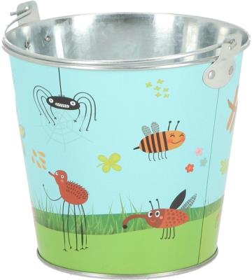 Opakowanie Wiaderko ogrodowe stal ocynkowana owady 1,8L