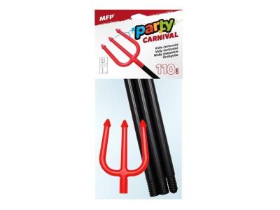 Widły diabelskie składane 110cm. Wydawca: MFP. SmakLiter.pl Opakowanie Widły diabelskie składane 110cm