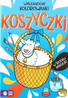 Okładka książki Wielkanocne kolorowanki. Koszyczki