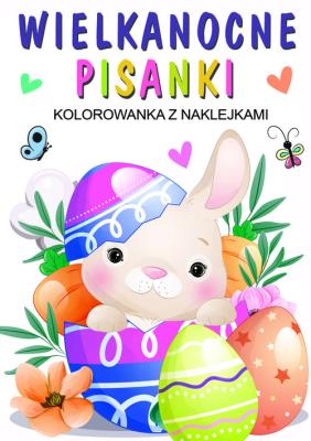 Wielkanocne pisanki. Autor: Agnieszka Bienias vel Bieniak. SmakLiter.pl Okładka książki Wielkanocne pisanki