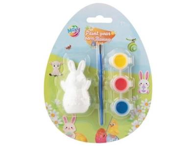 Opakowanie Wielkanocny królik do malowania w jajku 7cm