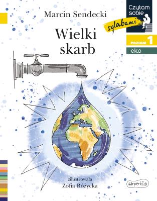 Okładka książki Wielki skarb. Czytam sobie sylabami. Poziom 1