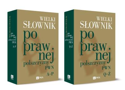 Wielki słownik poprawnej polszczyzny PWN Tom 1/2. Autor: Markowski Andrzej. SmakLiter.pl Okładka książki Wielki słownik poprawnej polszczyzny PWN Tom 1/2