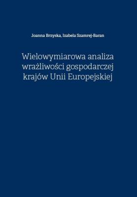 Okładka książki Wielowymiarowa analiza wrażliwości gospodarczej...