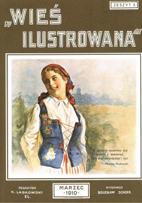 Okładka książki Wieś ilustrowana zeszyt 3 Marzec 1910
