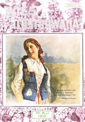 Okładka książki Wieś ilustrowana zeszyt 5 Maj 1910