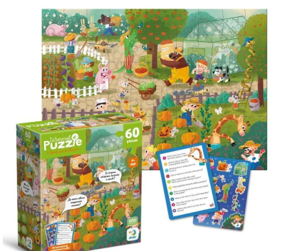 Opakowanie Wimmelpuzzle 60 Summer in the village