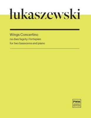 Okładka książki Wings Concertino na dwa fagoty i fortepian