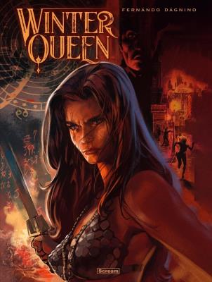 Winter Queen. Autor: Fernando Dagnino. SmakLiter.pl Okładka książki Winter Queen