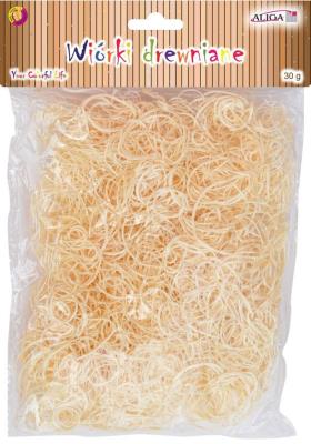 Opakowanie Wiórki drewniane naturalne krótkie 30g