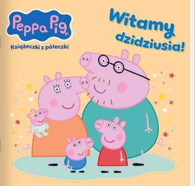 Okładka książki Witamy dzidziusia! Świnka Peppa. Książeczki z półeczki