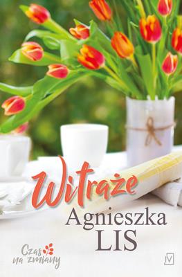 Witraże. Autor: Miklis Agnieszka. SmakLiter.pl Okładka książki Witraże