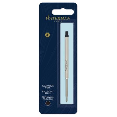 Opakowanie Wkład do długopisu Waterman standard czarny (M) 1sztuka na blistrze S0944480