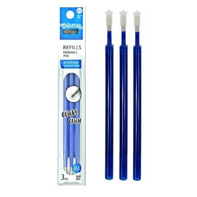 Opakowanie Wkład do długopisu wymazywalnego 3 sztuki blister niebieski