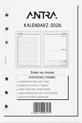 Opakowanie Wkład kalendarzowy 2026 A5 DNS