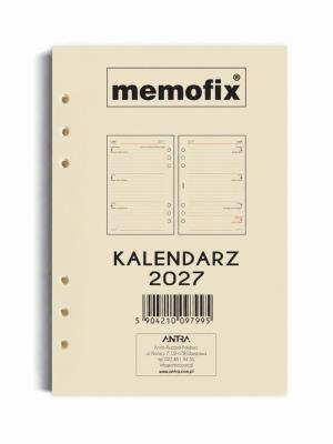 Opakowanie Wkład kalendarzowy 2027 Memofix A5 TDW