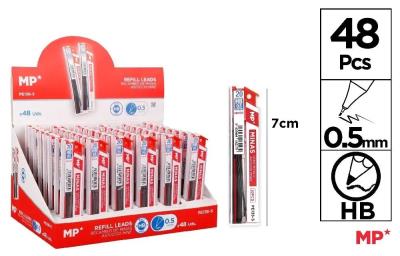 Wkłady do ołówka HB 0.5mm (48szt). Wydawca: MP Main Paper. SmakLiter.pl Opakowanie Wkłady do ołówka HB 0.5mm (48szt)