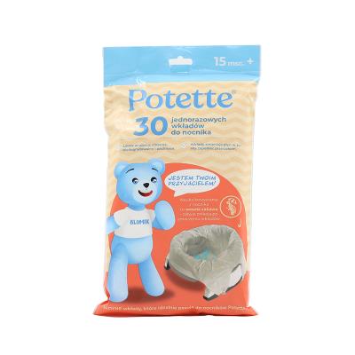 Opakowanie Wkłady jednorazowe do nocnika Potette 30 sztuk