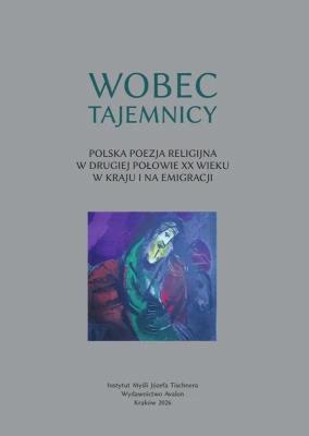 Okładka książki Wobec tajemnicy