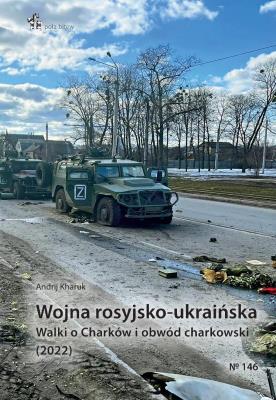 Wojna rosyjsko-ukraińska. Autor: Andrij Kharuk. SmakLiter.pl Okładka książki Wojna rosyjsko-ukraińska