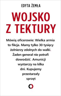 Okładka książki Wojsko z tektury
