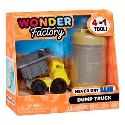 Opakowanie Wonder Factory Never Dry Sand - Light Brown +Truck