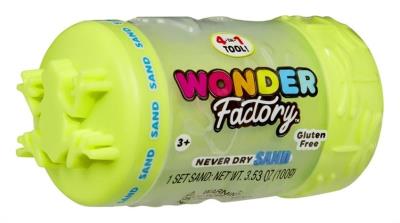 Opakowanie Wonder Factory Never Dry Sand Singles - Lime Green