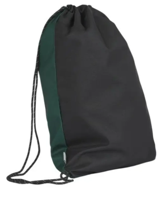 Opakowanie Worek na buty Funky zielono-czarny OXFORD