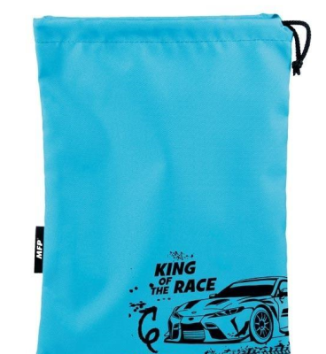 Worek na obuwie 27x36cm blue. Wydawca: MFP. SmakLiter.pl Opakowanie Worek na obuwie 27x36cm blue