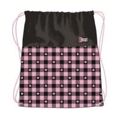 Worek na obuwie SO1 Pink Checkered. Wydawca: ST-MAJEWSKI. SmakLiter.pl Opakowanie Worek na obuwie SO1 Pink Checkered