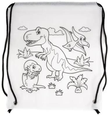 Opakowanie Worek szkolny do malowania Tinting dino