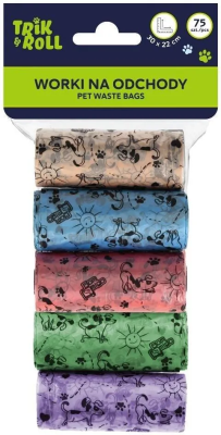 Opakowanie Worki na odchody 75szt