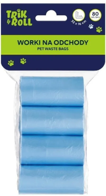 Opakowanie Worki na odchody 80szt