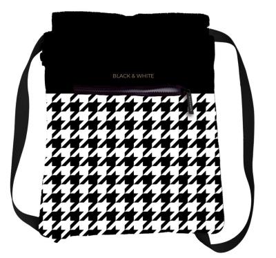 Opakowanie Worko-plecak Black&White Pepitka