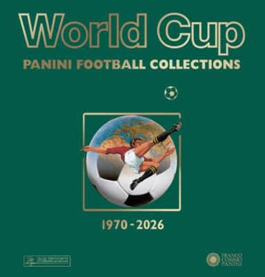 Okładka książki World Cup Panini Football Collections 1970-2026
