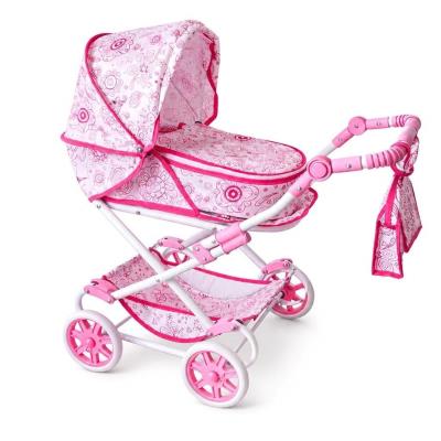 Opakowanie Wózek dla lalek 2w1 New Baby Monika Flowers