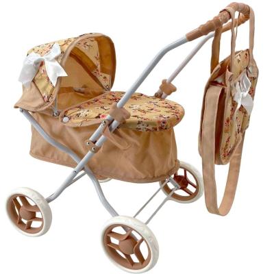 Wózek dla lalek głęboki z torbą. Wydawca: MarioToys. SmakLiter.pl Opakowanie Wózek dla lalek głęboki z torbą