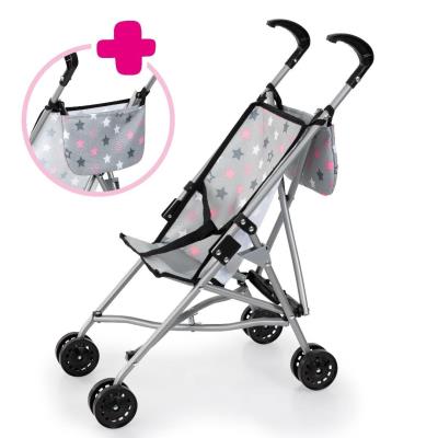 Opakowanie Wózek dla lalek z torbą szary