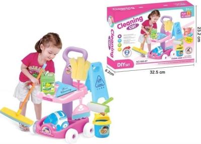 Opakowanie Wózek z zestawem do sprzątania