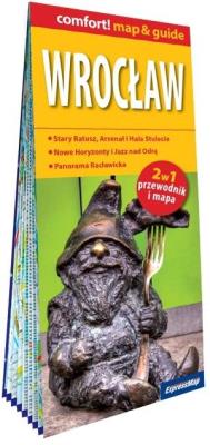 Okładka książki Wrocław laminowany map&guide 2w1