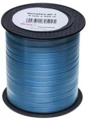 Opakowanie Wstążka plastikowa niebieski 5mmx225m