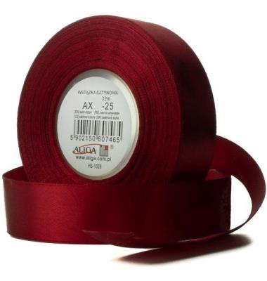 Opakowanie Wstążka satynowa bordowa 50mmx32m