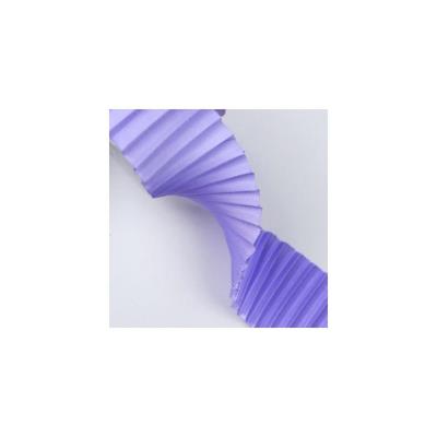 Opakowanie Wstążka satynowa karbowana 40mm/3m fioletowa