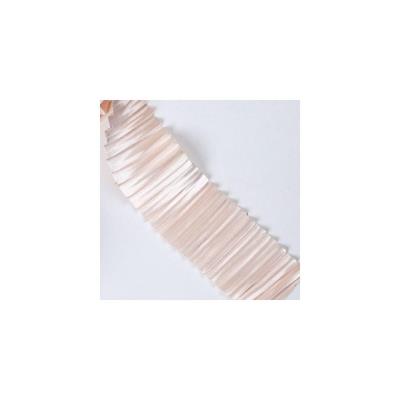 Opakowanie Wstążka satynowa karbowana 40mm/3m różowa