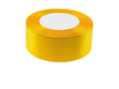 Opakowanie Wstążka satynowa żółta 50mmx32m