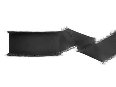 Wstążka szyfonowa czarna 40mmx10m. Wydawca: PartyDeco. SmakLiter.pl Opakowanie Wstążka szyfonowa czarna 40mmx10m