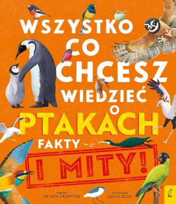 Okładka książki Wszystko, co chcesz wiedzieć ptakach. Fakty i mity