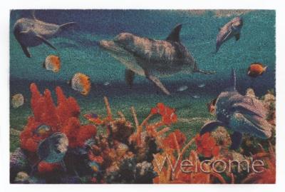 Opakowanie Wycieraczka kokosowa z nadrukiem 40x60cm Ocean