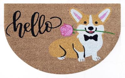 Opakowanie Wycieraczka kokosowa z nadrukiem 45x75cm Corgi